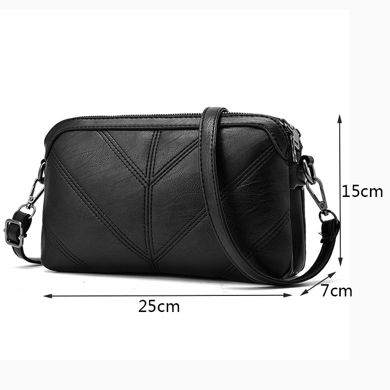 2019 High Quality Women Handbag Luxury Messenger Bag Soft pu Leather Shoulder Bag Fashion Ladies Crossbody Bags Female Bolsas
