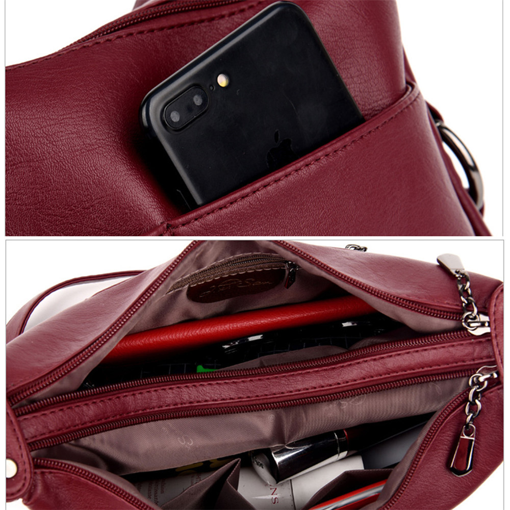 Luxury Handbags Women Bags Designer Soft Leather Bags For Women Crossbody Messenger Bag Ladies Vintage Shoulder Bag Famous Brand Luxury Handbags Women Bags Designer Soft Leather Bags For Women Crossbody Messenger Bag Ladies Vintage Shoulder Bag Famous Brand