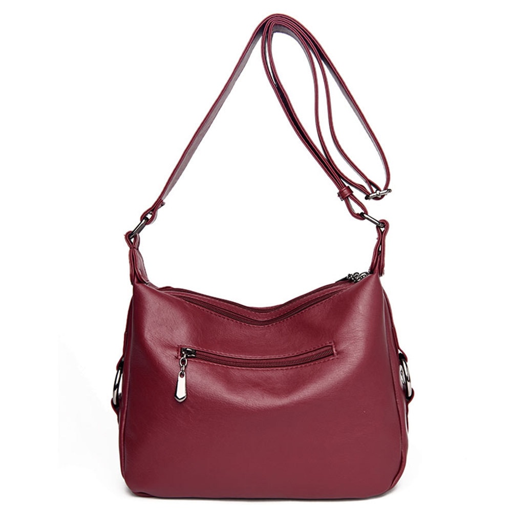 Luxury Handbags Women Bags Designer Soft Leather Bags For Women Crossbody Messenger Bag Ladies Vintage Shoulder Bag Famous Brand