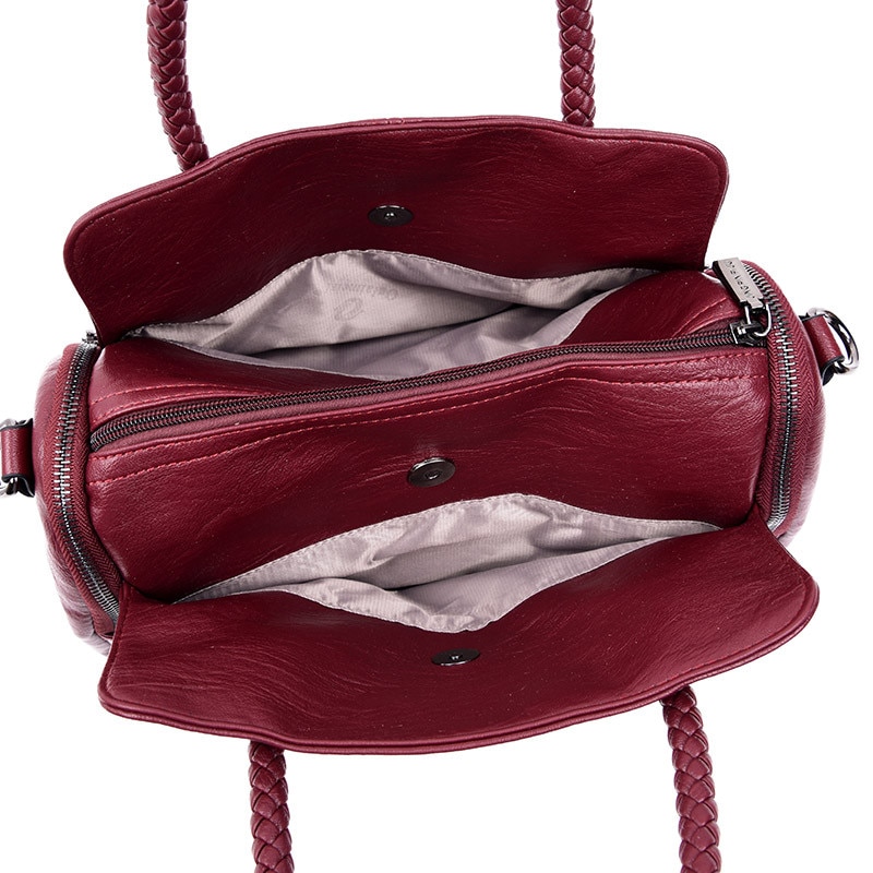 Casual Tote Bag Leather Luxury Handbags Women Bags Designer Handbags High Quality ladies Crossbody Hand Bags For Women 2019 Sac