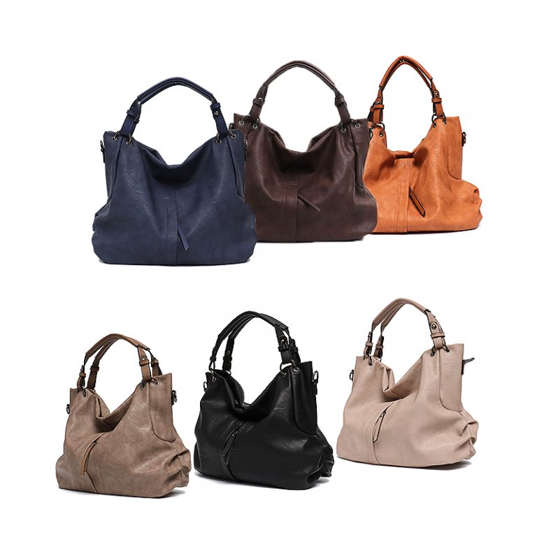Casual Large Vegan Leather Soft Tote Handbag – Hotter Handbags